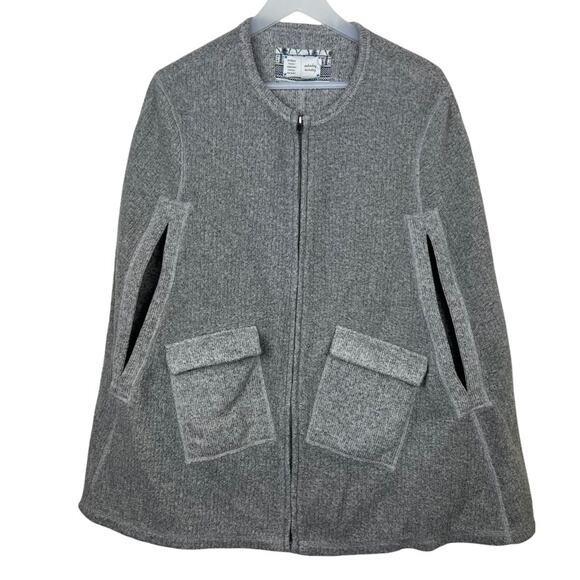 Anthropologie Saturday Sunday Whimbrel Cape Poncho Size Small - Picture 3 of 11